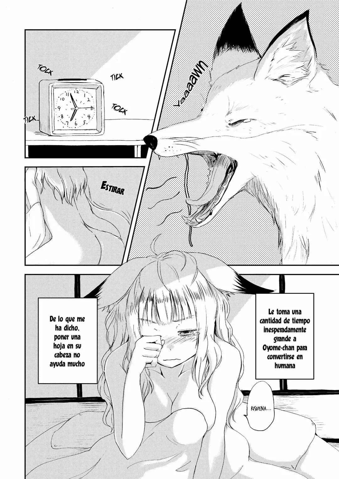 Kitsune no Oyome-chan Capítulo 3: Cuando llamé a mi esposa Kitsune para trabajar - Page 4