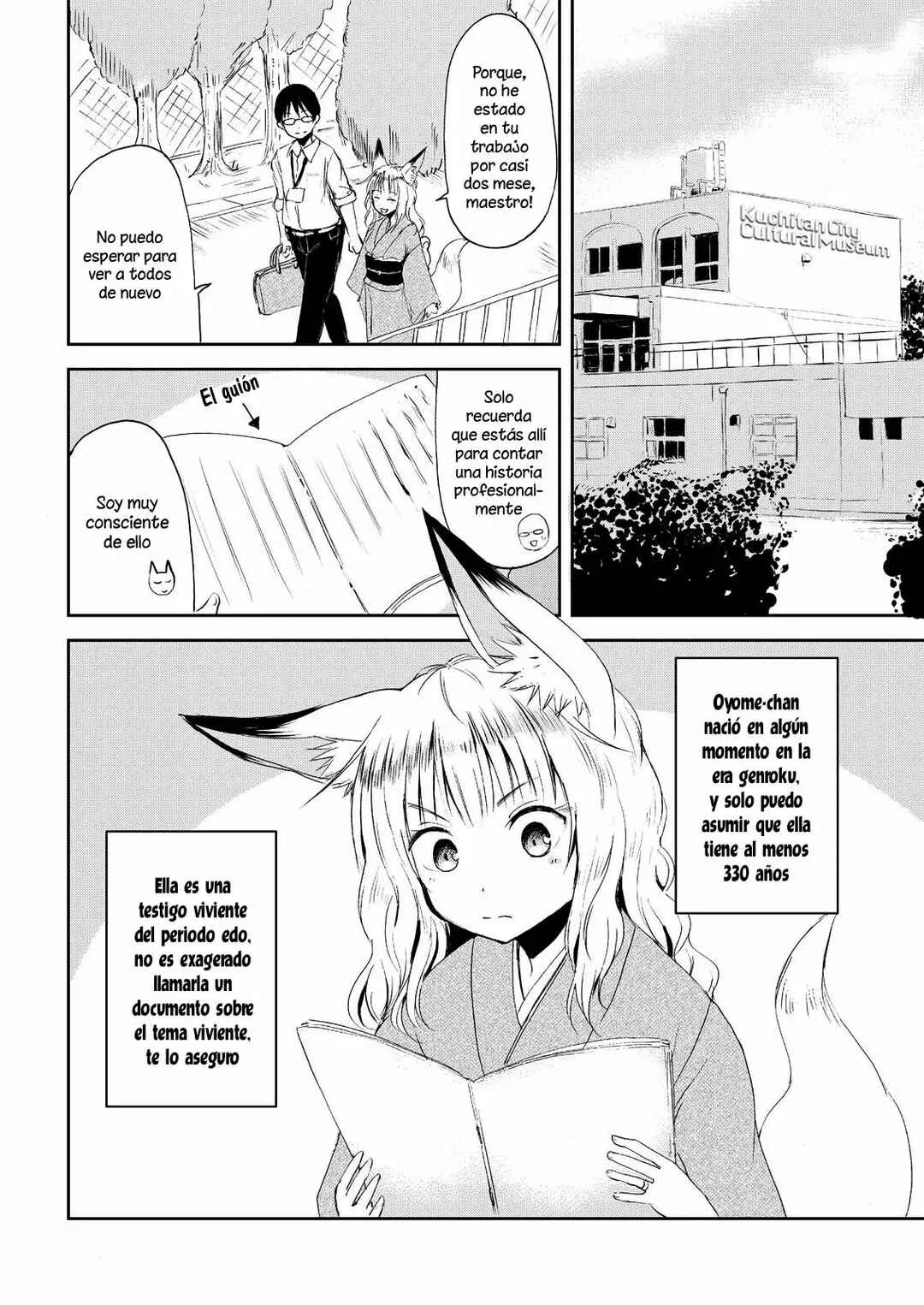 Kitsune no Oyome-chan Capítulo 3: Cuando llamé a mi esposa Kitsune para trabajar - Page 6