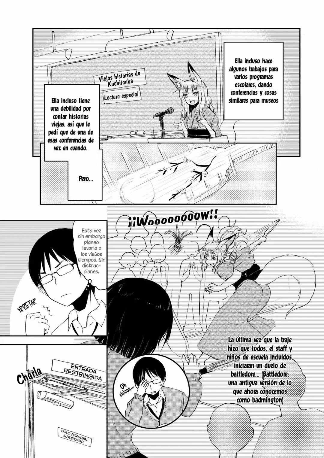 Kitsune no Oyome-chan Capítulo 3: Cuando llamé a mi esposa Kitsune para trabajar - Page 7