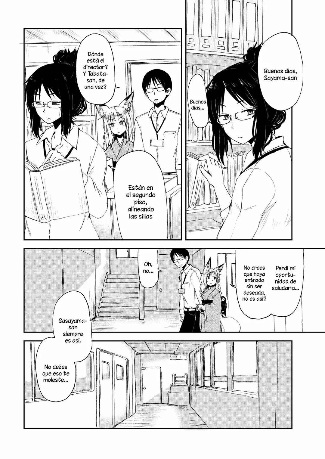 Kitsune no Oyome-chan Capítulo 3: Cuando llamé a mi esposa Kitsune para trabajar - Page 8