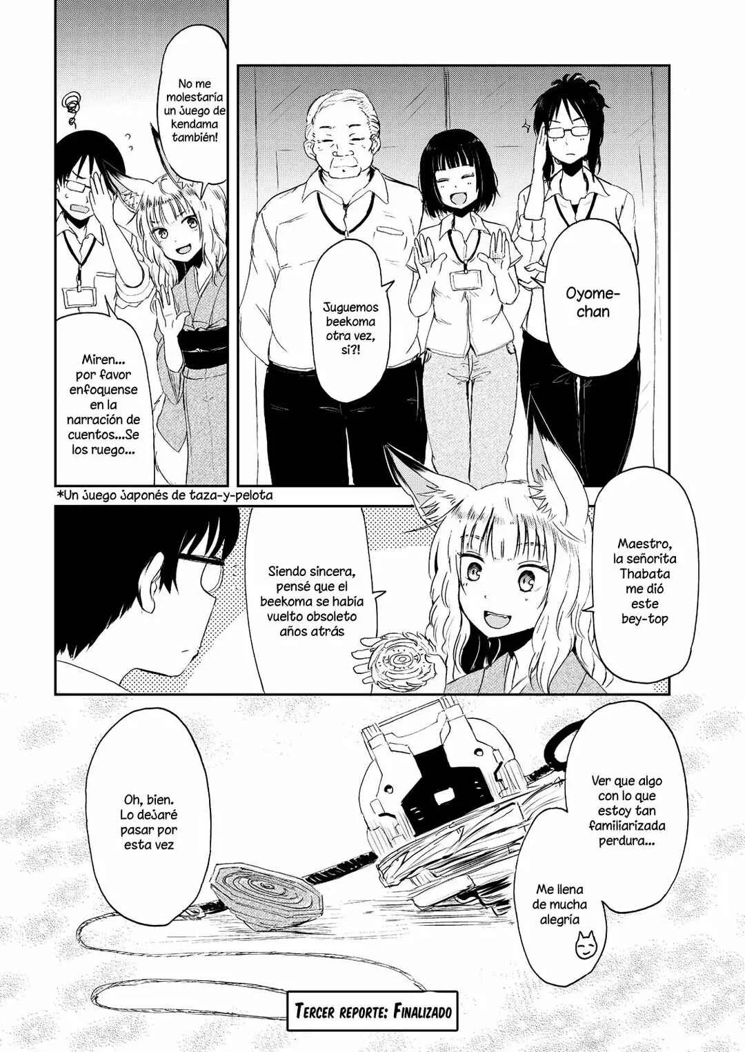 Kitsune no Oyome-chan Capítulo 3: Cuando llamé a mi esposa Kitsune para trabajar - Page 20