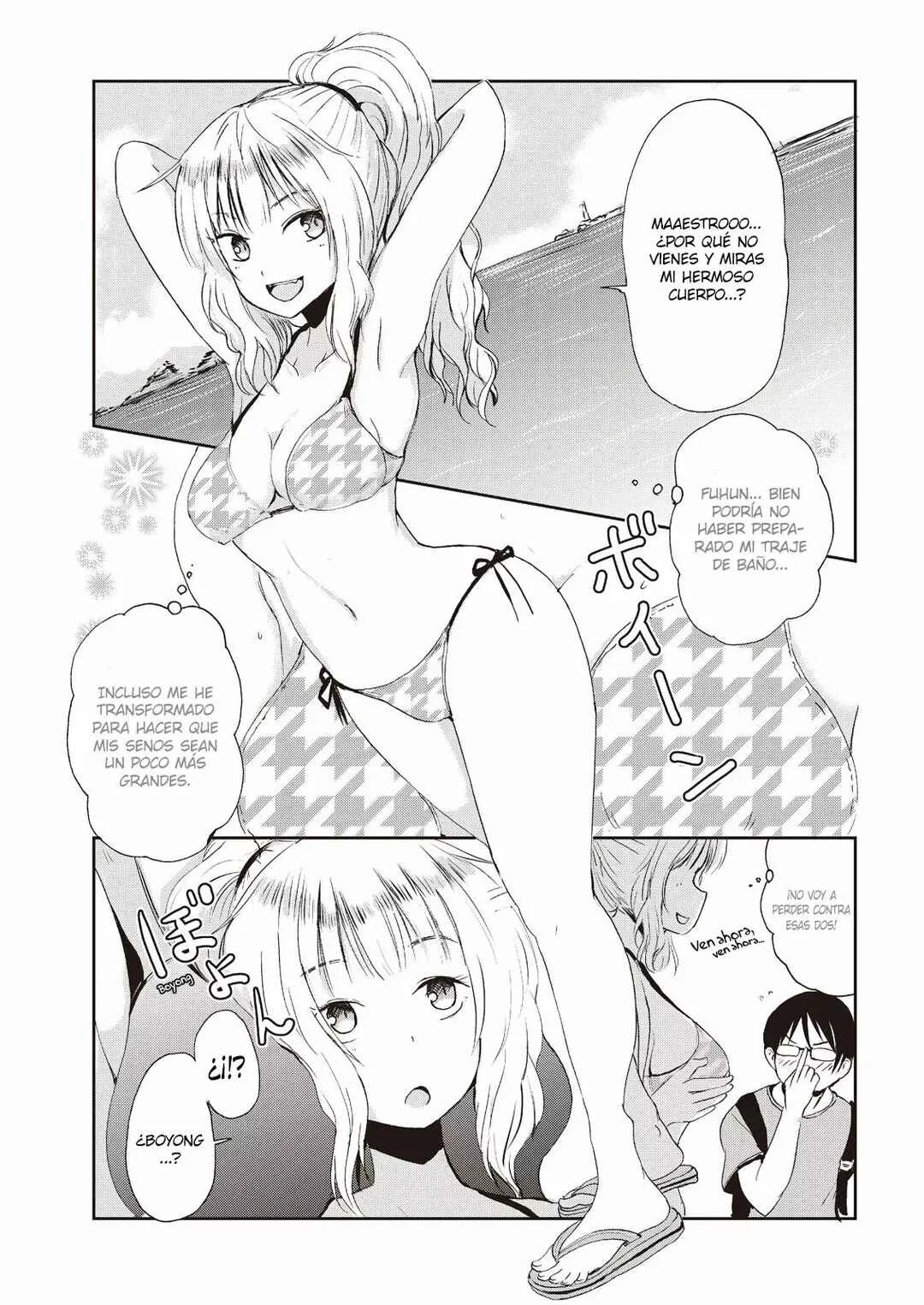 Kitsune no Oyome-chan Capítulo 4: Cuando mi esposa Kitsune y yo fuimos a nadar al océano - Page 6