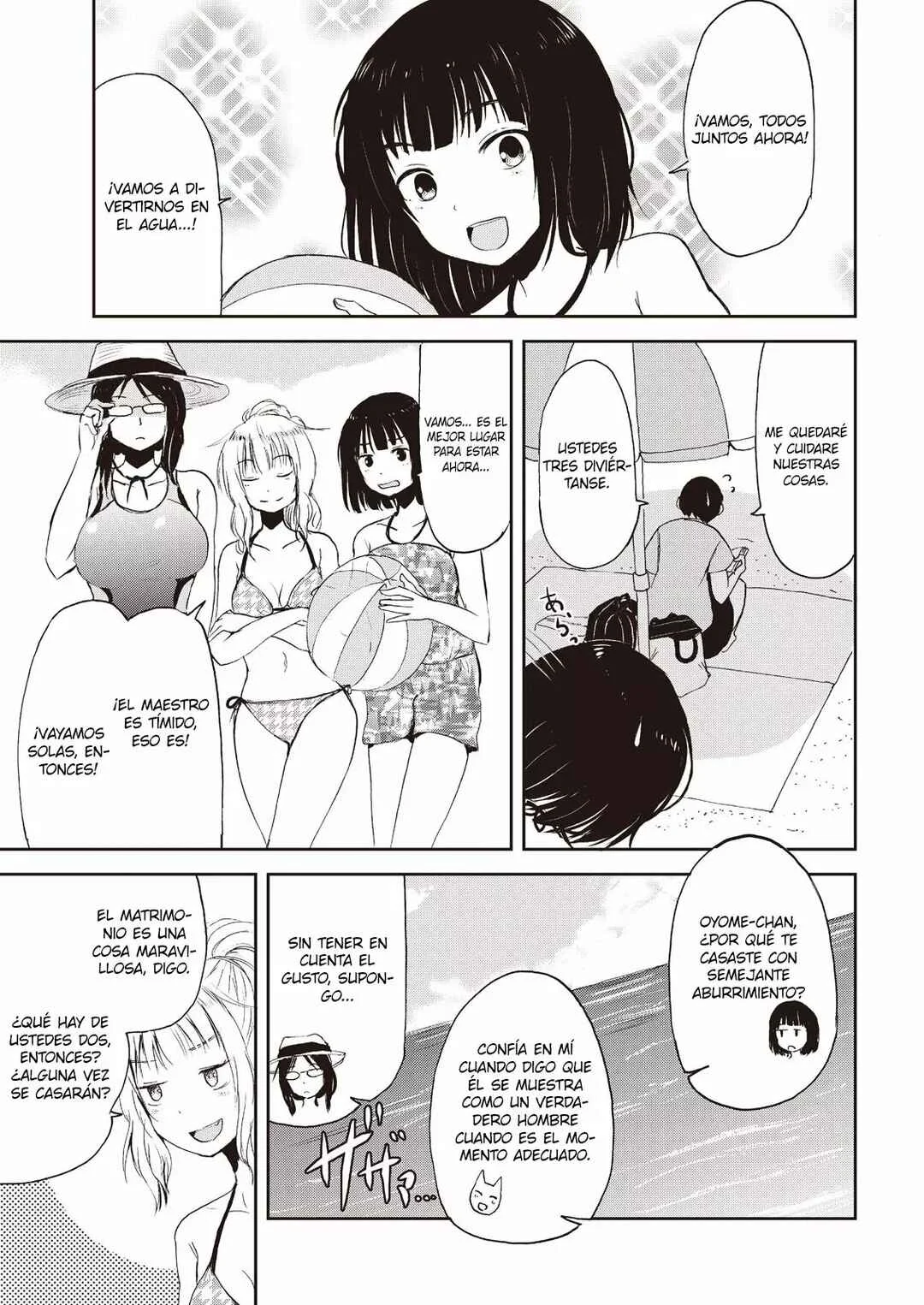 Kitsune no Oyome-chan Capítulo 4: Cuando mi esposa Kitsune y yo fuimos a nadar al océano - Page 8