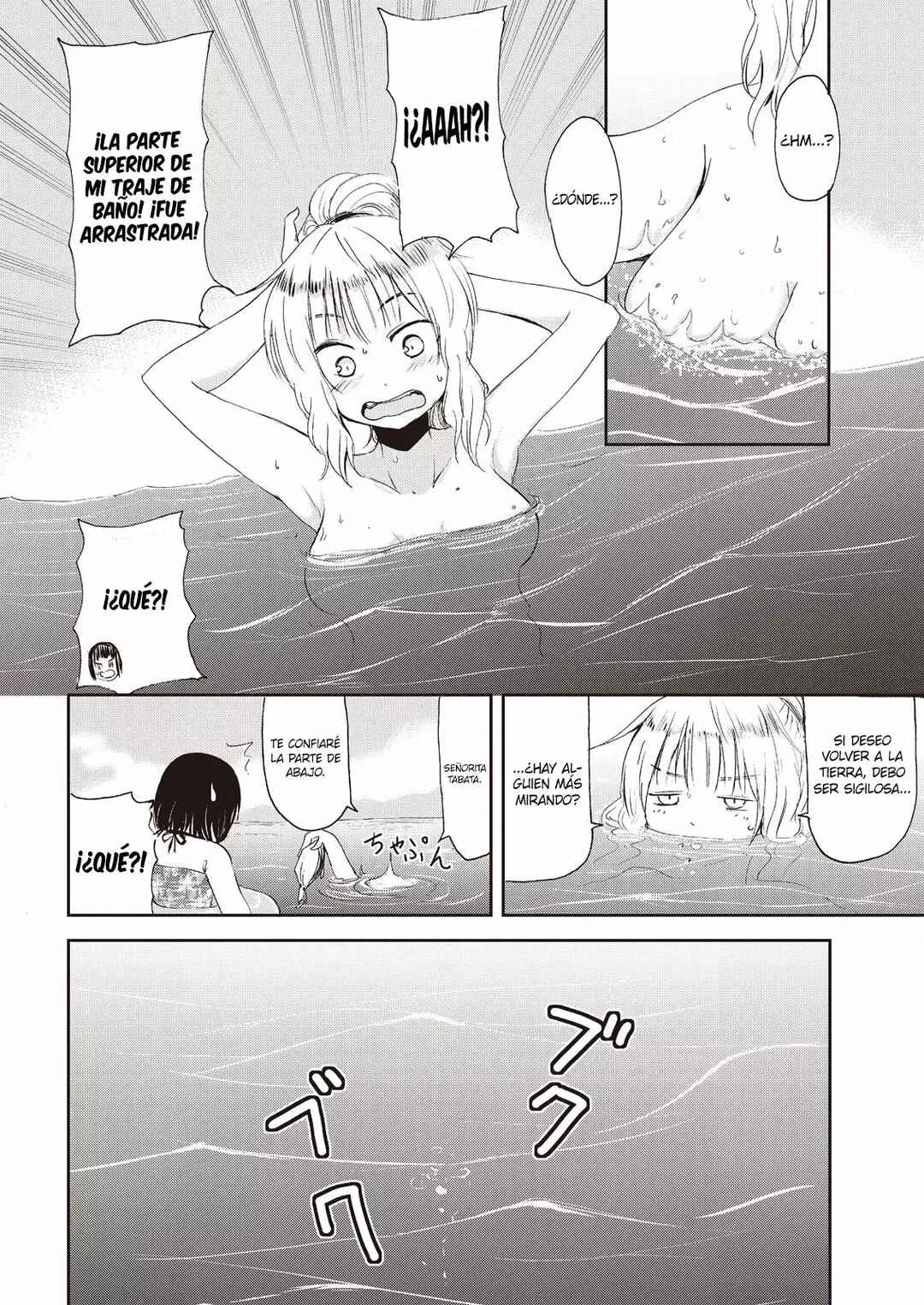 Kitsune no Oyome-chan Capítulo 4: Cuando mi esposa Kitsune y yo fuimos a nadar al océano - Page 13