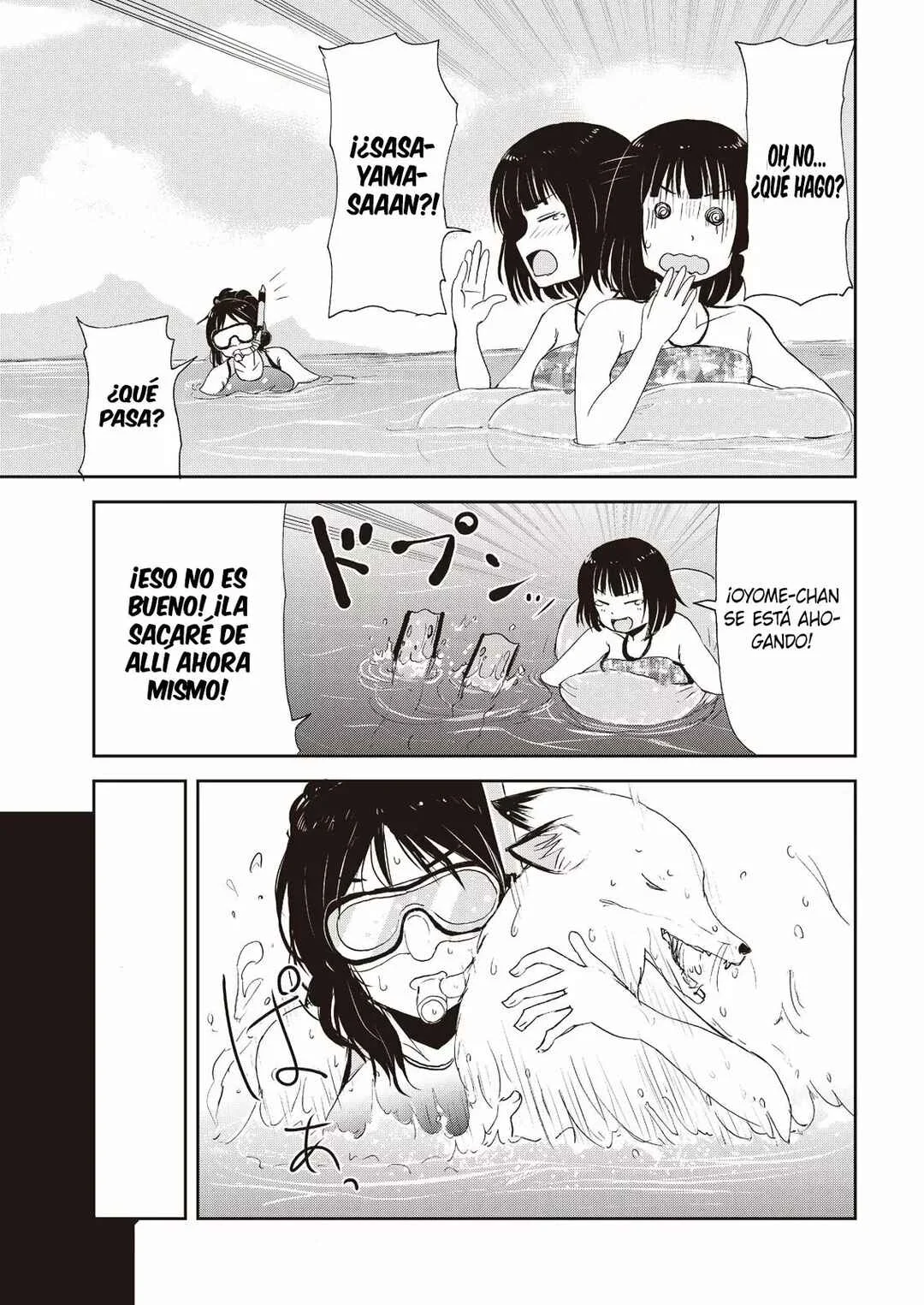 Kitsune no Oyome-chan Capítulo 4: Cuando mi esposa Kitsune y yo fuimos a nadar al océano - Page 16