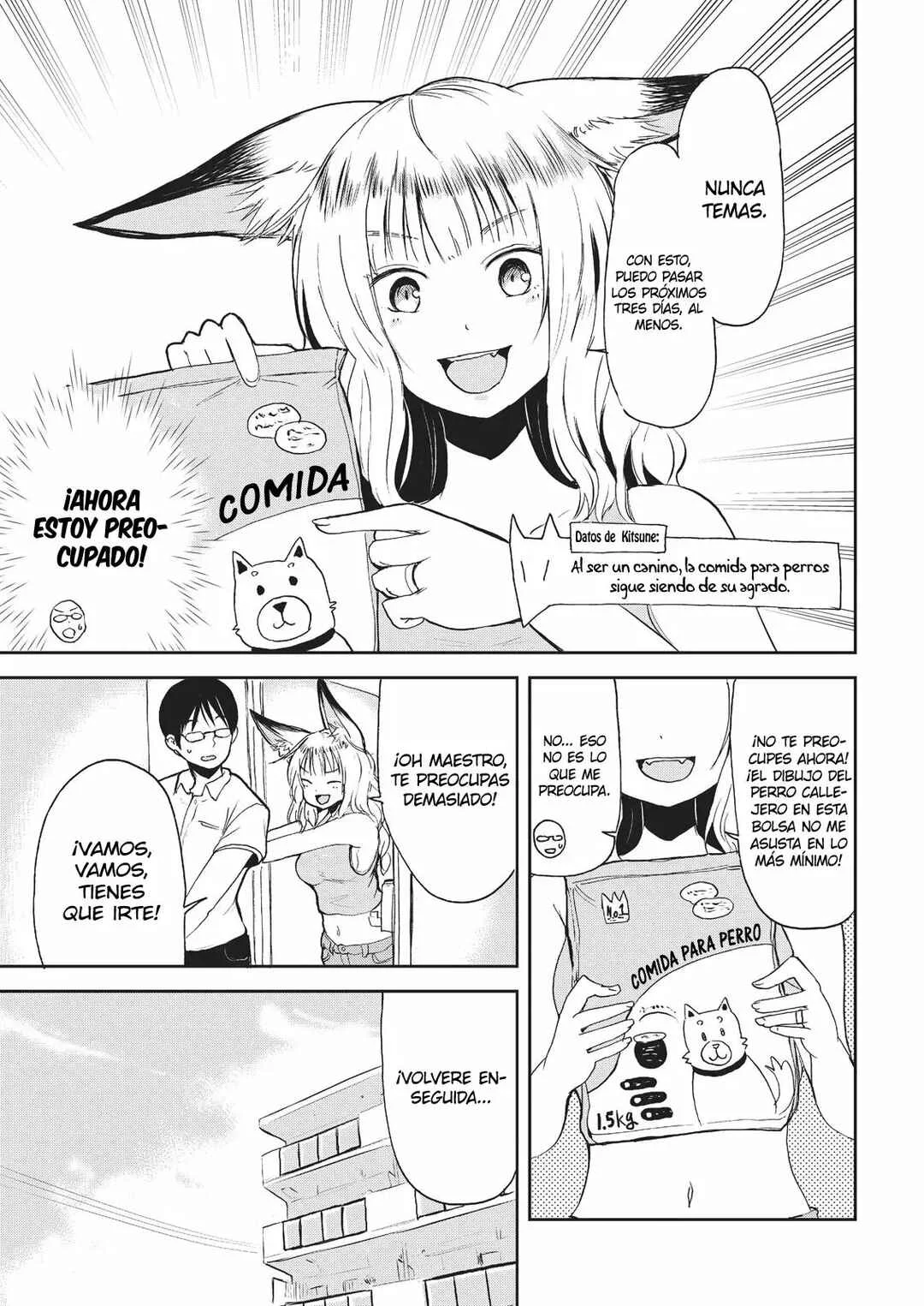 Kitsune no Oyome-chan Capítulo 5: Cuando salí de la casa al cuidado de mi esposa Kitsune - Page 4
