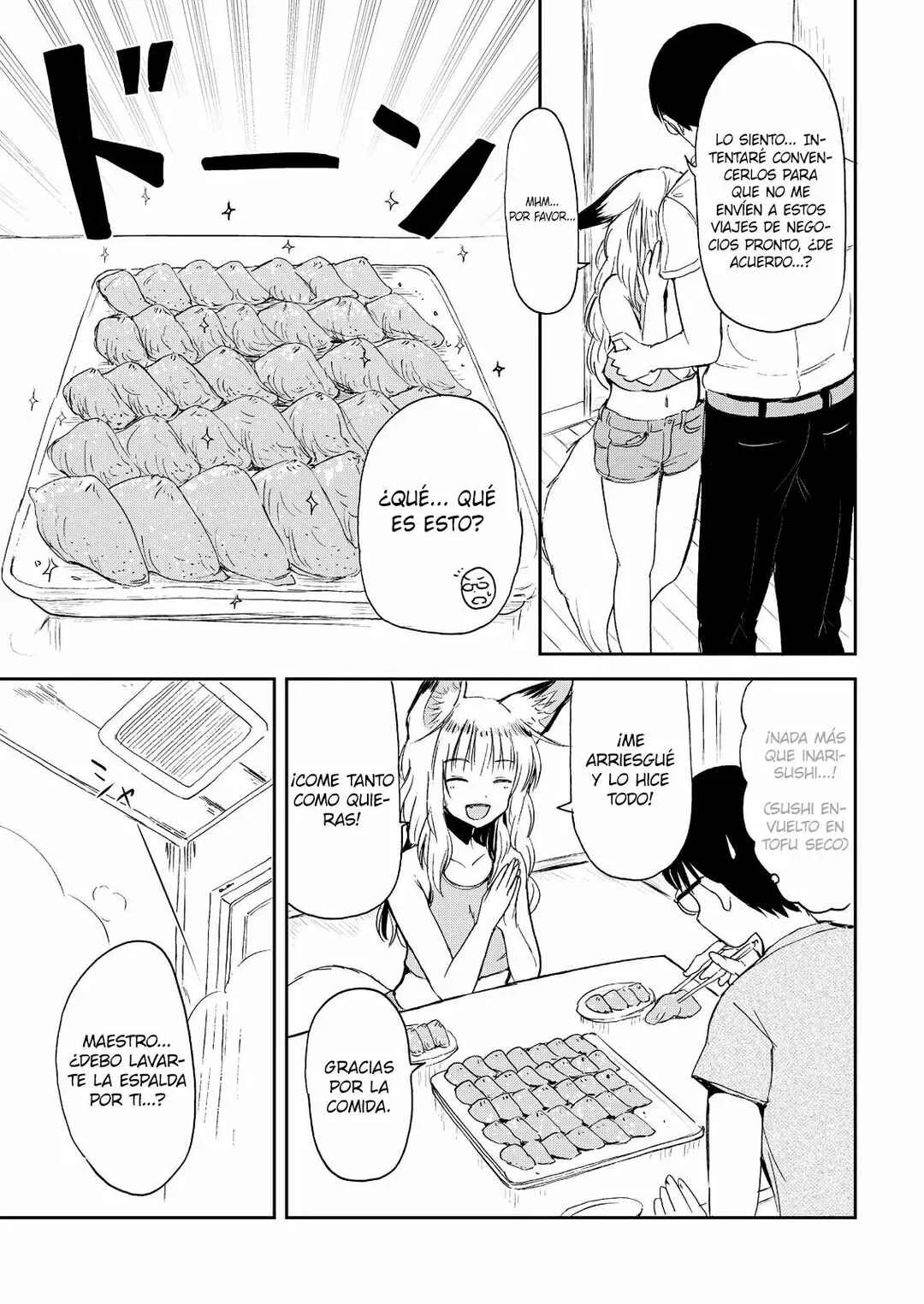 Kitsune no Oyome-chan Capítulo 5: Cuando salí de la casa al cuidado de mi esposa Kitsune - Page 20