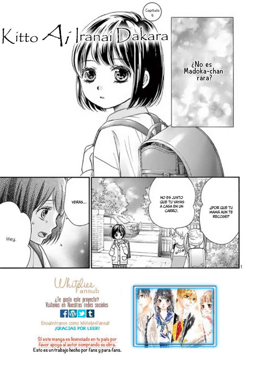 Kitto ai Dakara, Iranai Capítulo 4 - Page 3