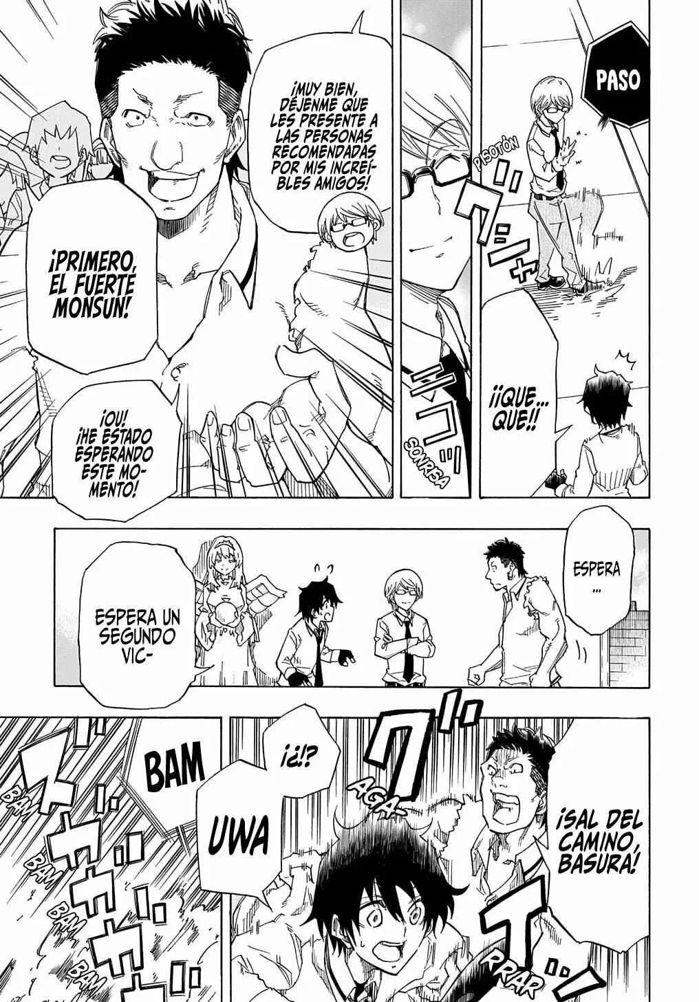 Kiyoubinbou, Jou wo Tateru: Kaitaku Gakuen no Rettousei na no ni, Joukyuu-shoku no Skill to Mahou ga Subete Tsukaemasu Capítulo 1 - Page 11