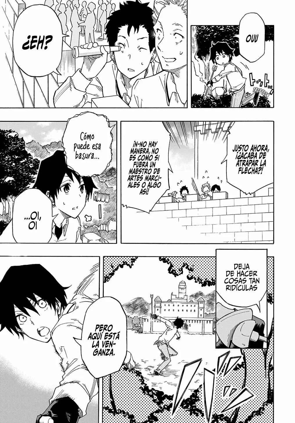 Kiyoubinbou, Jou wo Tateru: Kaitaku Gakuen no Rettousei na no ni, Joukyuu-shoku no Skill to Mahou ga Subete Tsukaemasu Capítulo 1 - Page 35