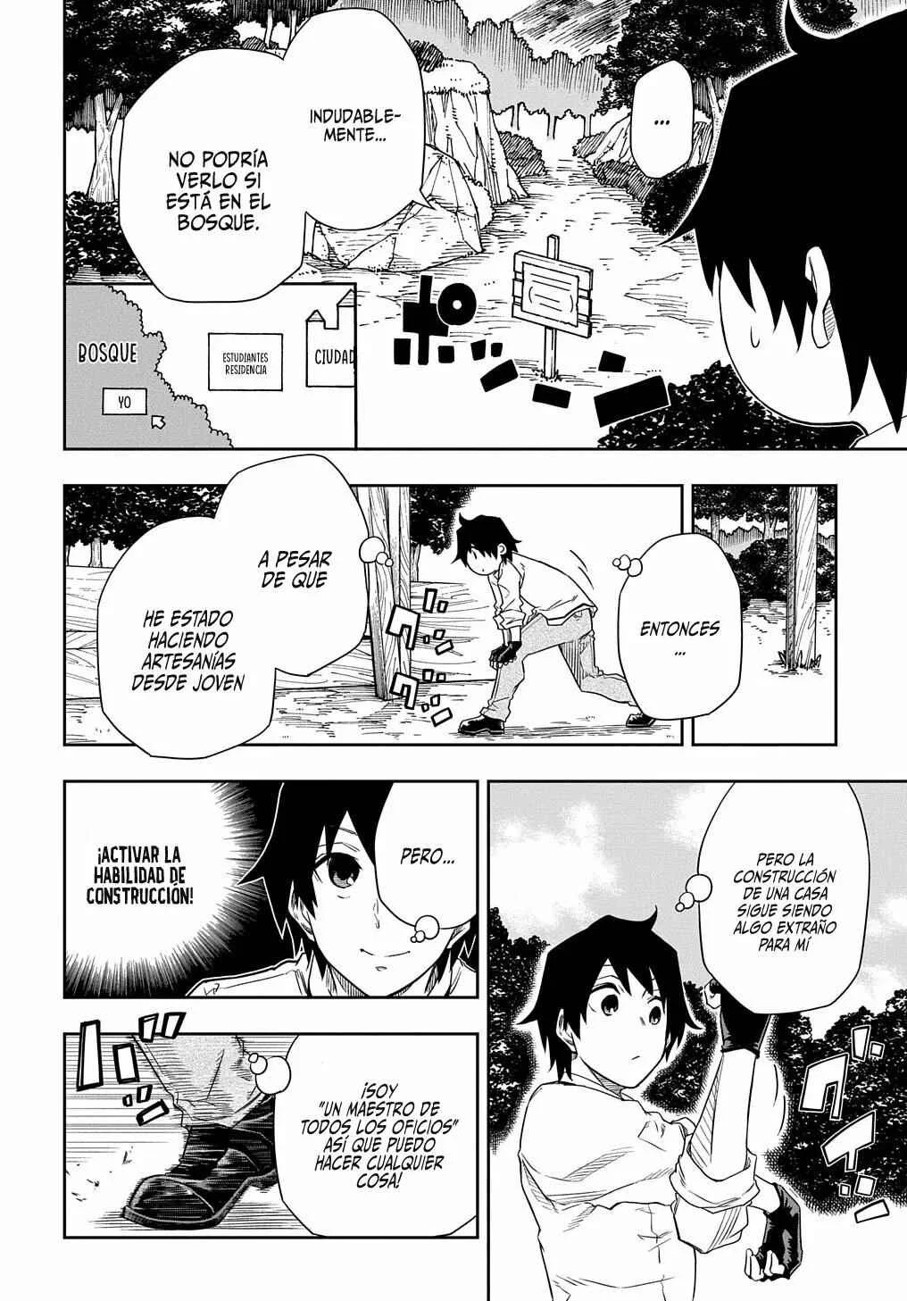 Kiyoubinbou, Jou wo Tateru: Kaitaku Gakuen no Rettousei na no ni, Joukyuu-shoku no Skill to Mahou ga Subete Tsukaemasu Capítulo 2 - Page 3