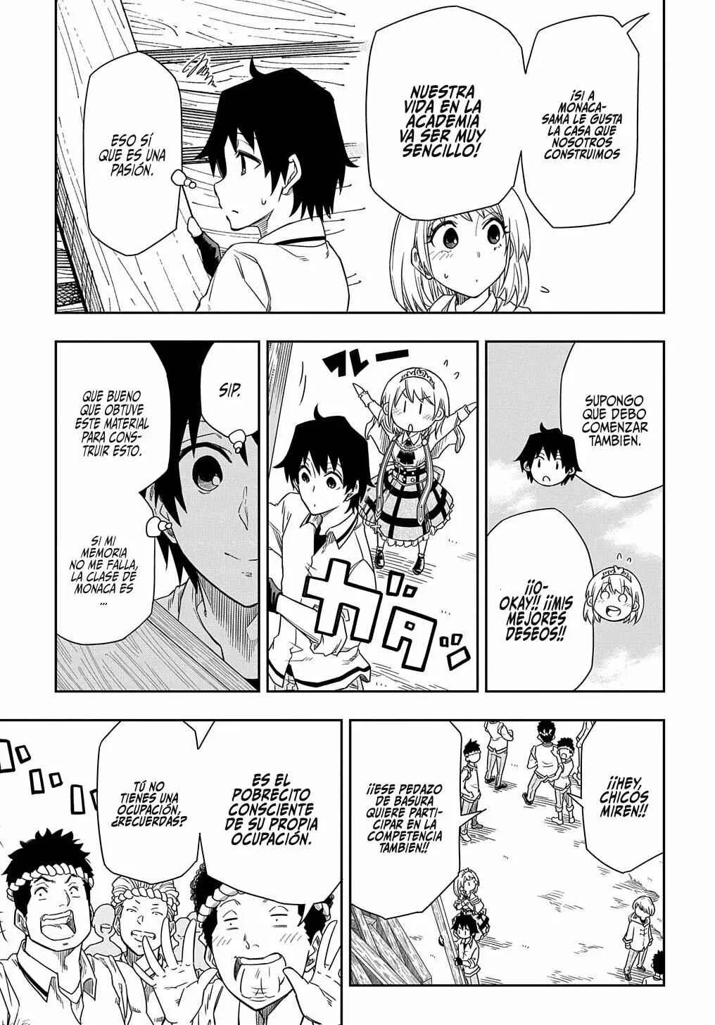Kiyoubinbou, Jou wo Tateru: Kaitaku Gakuen no Rettousei na no ni, Joukyuu-shoku no Skill to Mahou ga Subete Tsukaemasu Capítulo 2 - Page 14