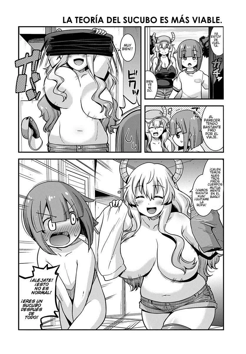 Kobayashi-san Chi no Maid Dragon - Lucoa wa Boku no ×× Desu Capítulo 1: Lucoa y Yo - Page 14