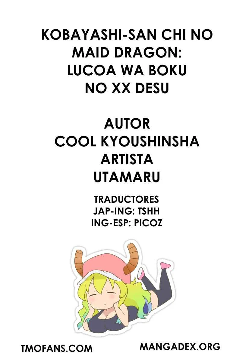 Kobayashi-san Chi no Maid Dragon - Lucoa wa Boku no ×× Desu Capítulo 1: Lucoa y Yo - Page 15