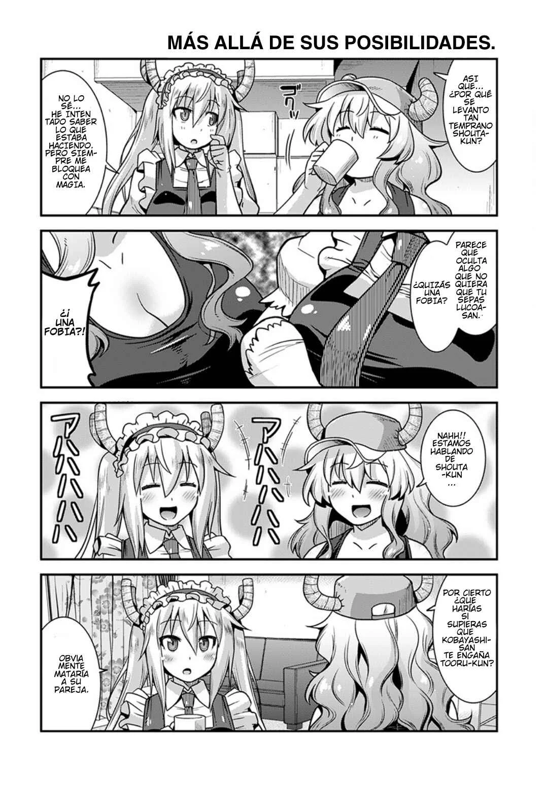 Kobayashi-san Chi no Maid Dragon - Lucoa wa Boku no ×× Desu Capítulo 2: Los conejos y yo - Page 2