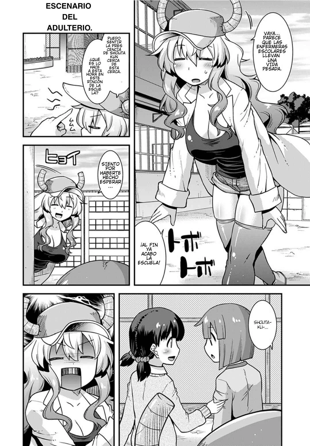 Kobayashi-san Chi no Maid Dragon - Lucoa wa Boku no ×× Desu Capítulo 2: Los conejos y yo - Page 6
