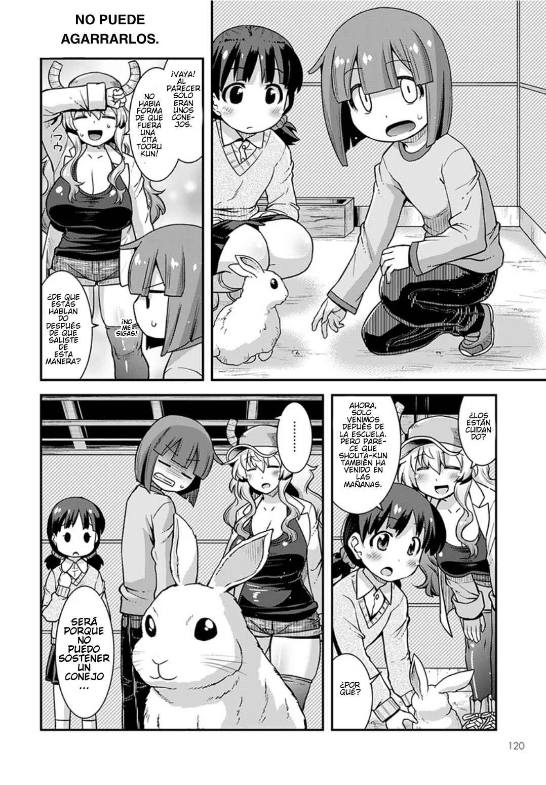 Kobayashi-san Chi no Maid Dragon - Lucoa wa Boku no ×× Desu Capítulo 2: Los conejos y yo - Page 8