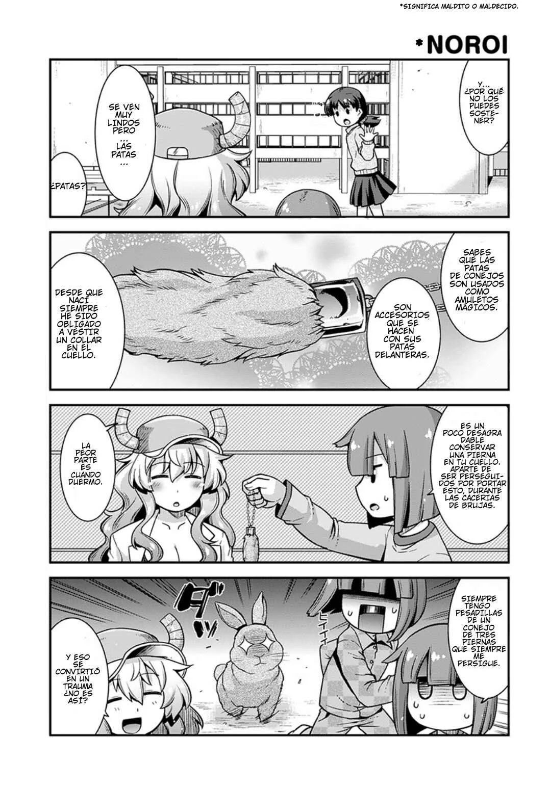Kobayashi-san Chi no Maid Dragon - Lucoa wa Boku no ×× Desu Capítulo 2: Los conejos y yo - Page 9
