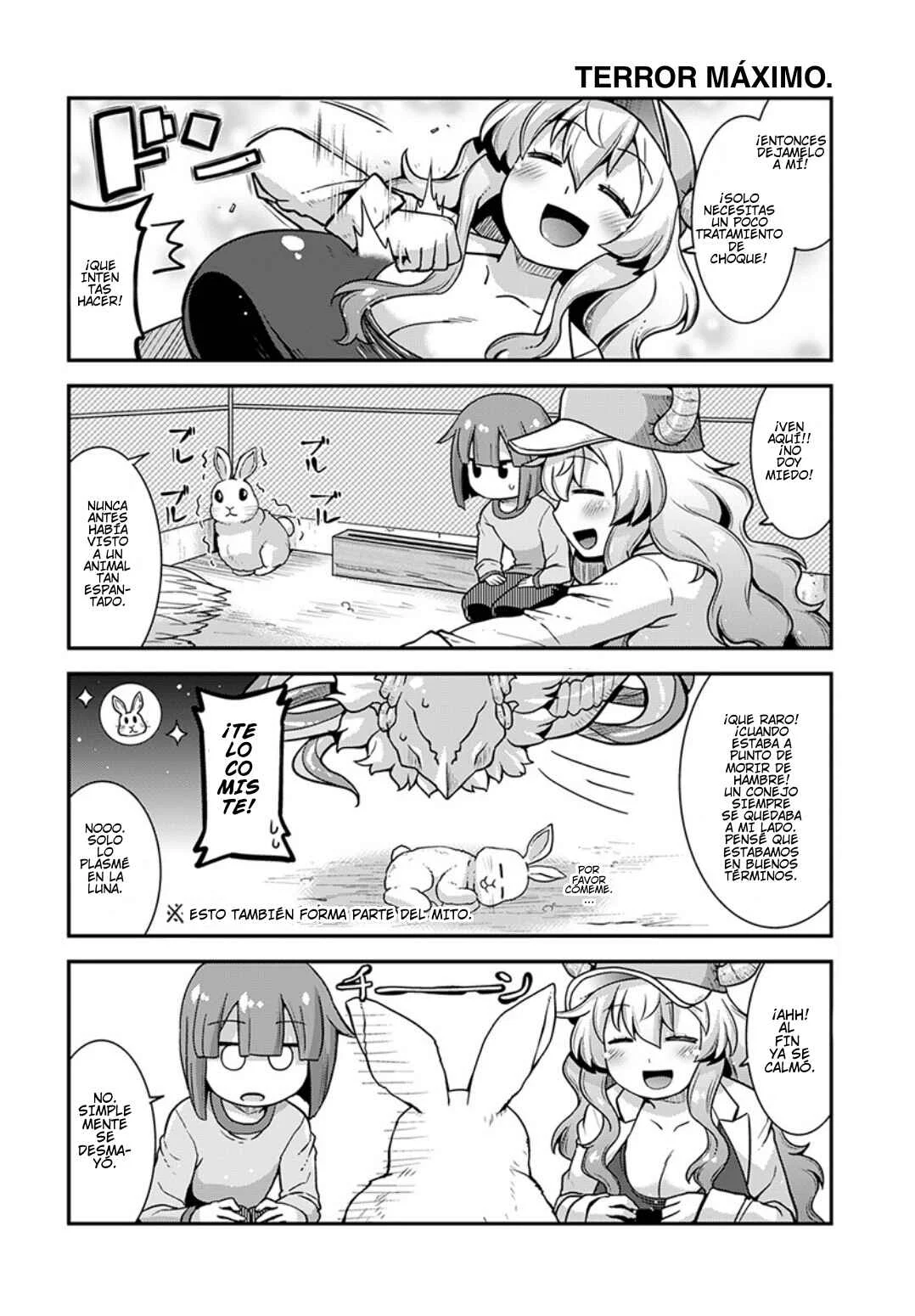 Kobayashi-san Chi no Maid Dragon - Lucoa wa Boku no ×× Desu Capítulo 2: Los conejos y yo - Page 10