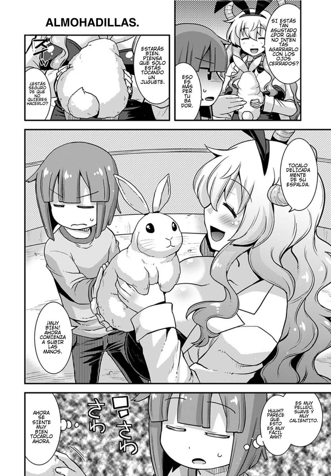 Kobayashi-san Chi no Maid Dragon - Lucoa wa Boku no ×× Desu Capítulo 2: Los conejos y yo - Page 12