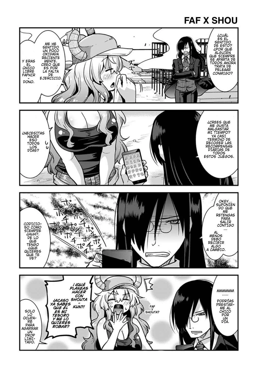 Kobayashi-san Chi no Maid Dragon - Lucoa wa Boku no ×× Desu Capítulo 3: Faf y Lucoa - Page 2
