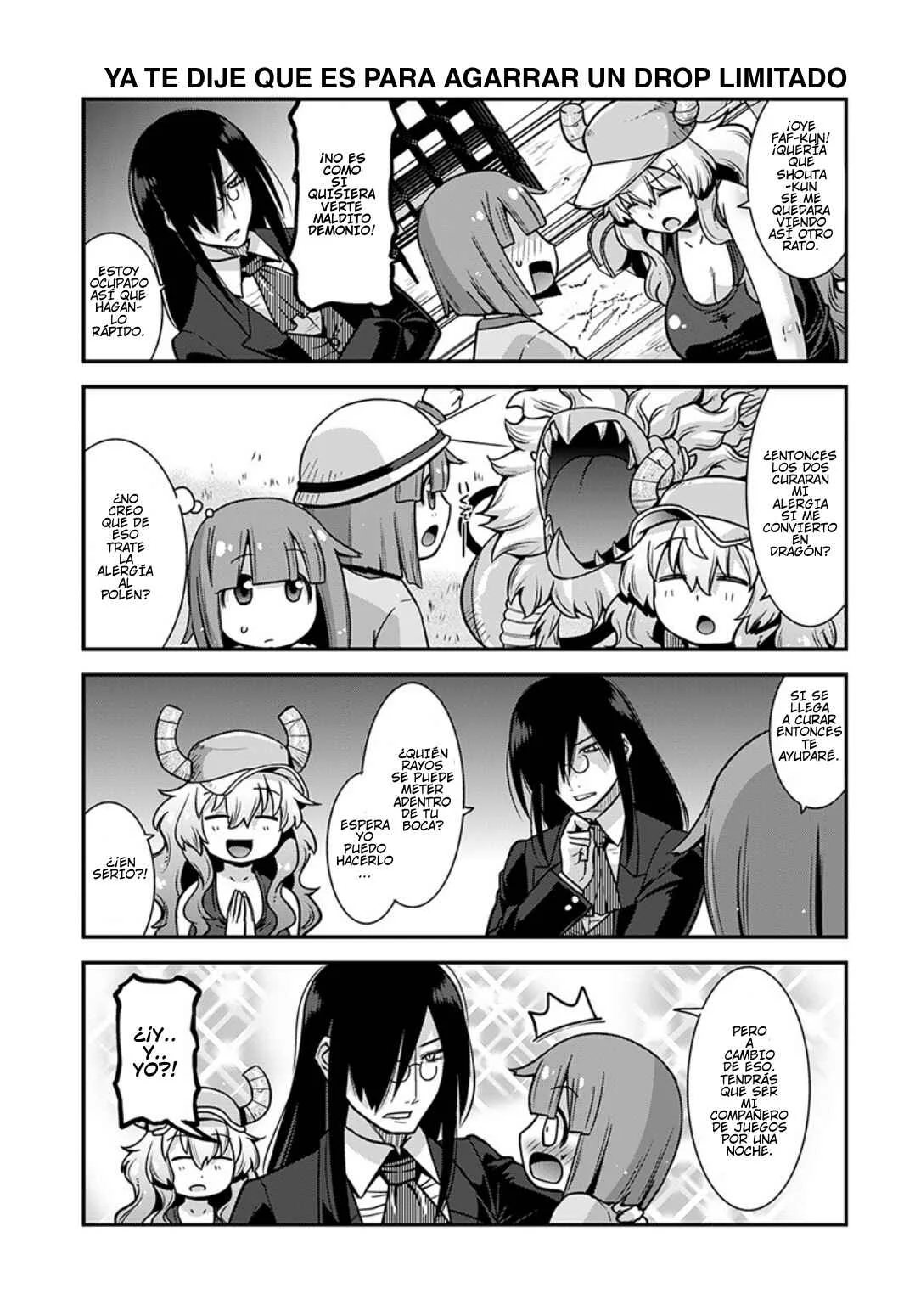 Kobayashi-san Chi no Maid Dragon - Lucoa wa Boku no ×× Desu Capítulo 3: Faf y Lucoa - Page 9