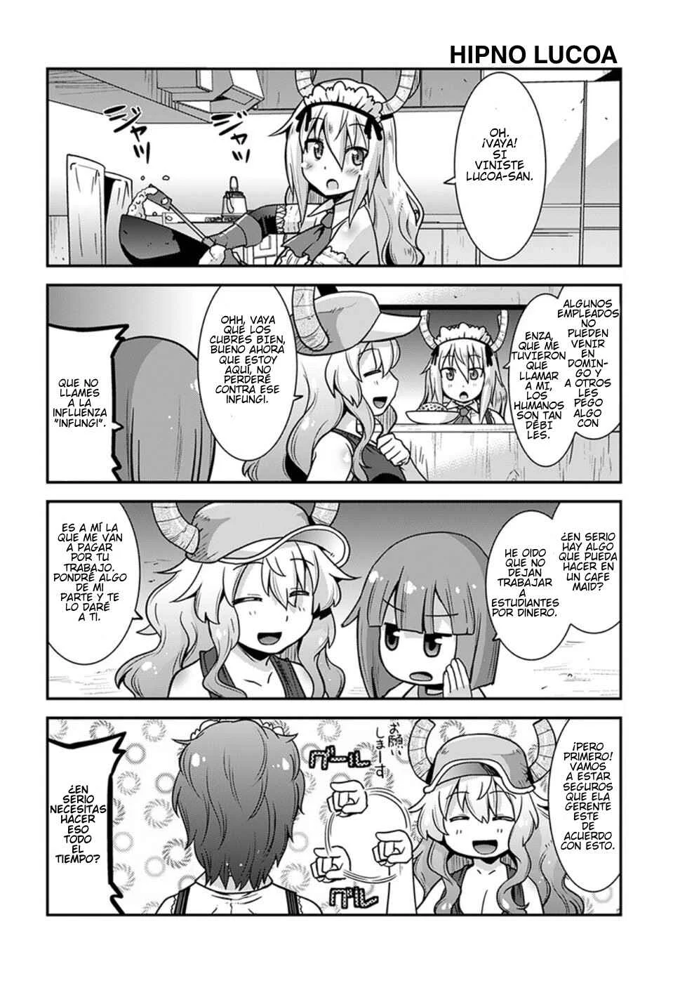 Kobayashi-san Chi no Maid Dragon - Lucoa wa Boku no ×× Desu Capítulo 4: Shouta y el medio tiempo - Page 2