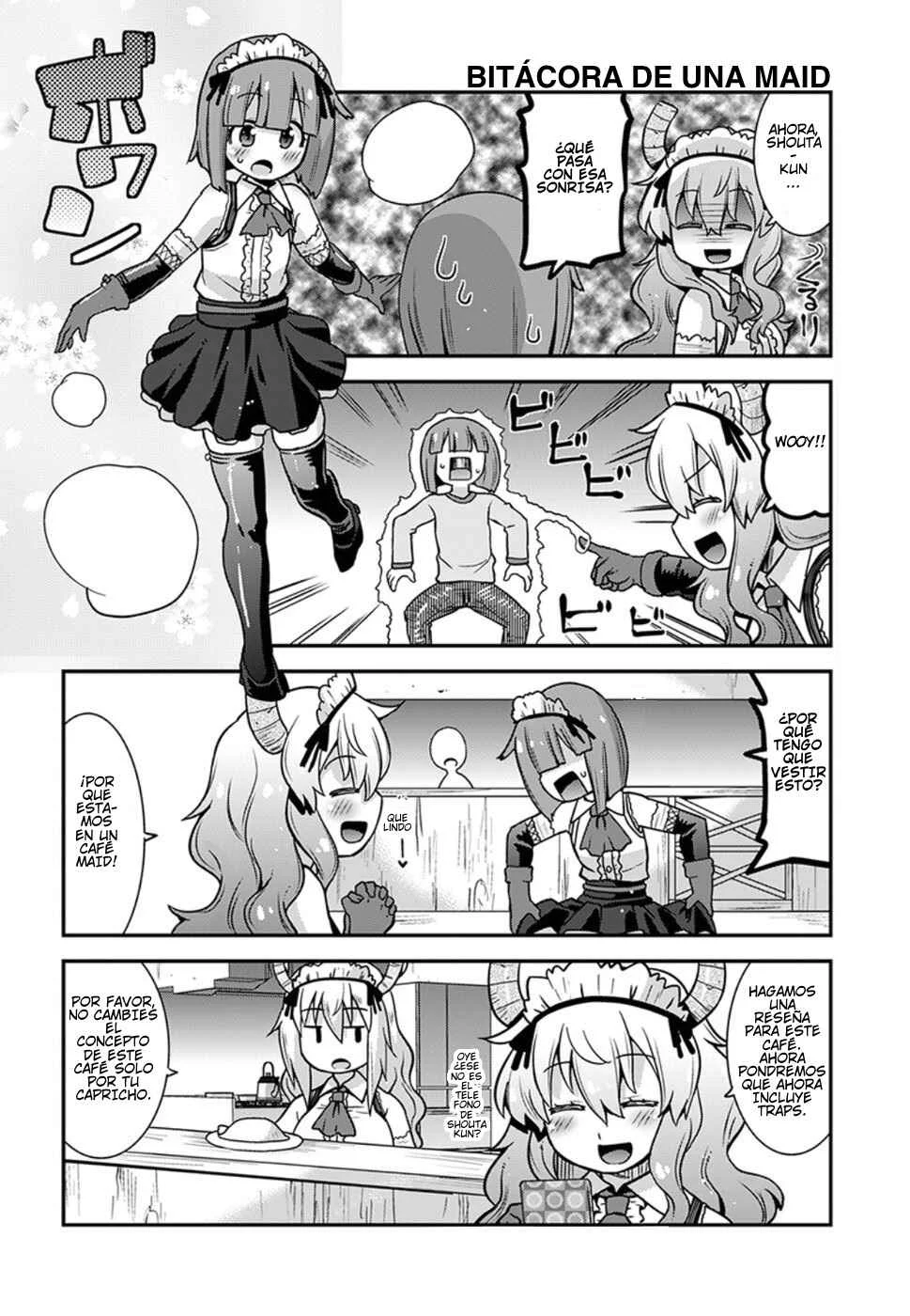 Kobayashi-san Chi no Maid Dragon - Lucoa wa Boku no ×× Desu Capítulo 4: Shouta y el medio tiempo - Page 4