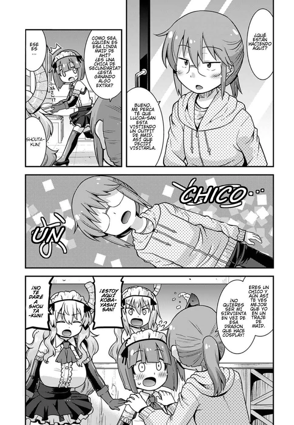 Kobayashi-san Chi no Maid Dragon - Lucoa wa Boku no ×× Desu Capítulo 4: Shouta y el medio tiempo - Page 9
