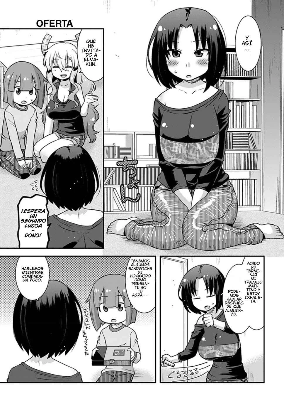 Kobayashi-san Chi no Maid Dragon - Lucoa wa Boku no ×× Desu Capítulo 5: Elma y Lucoa - Page 5