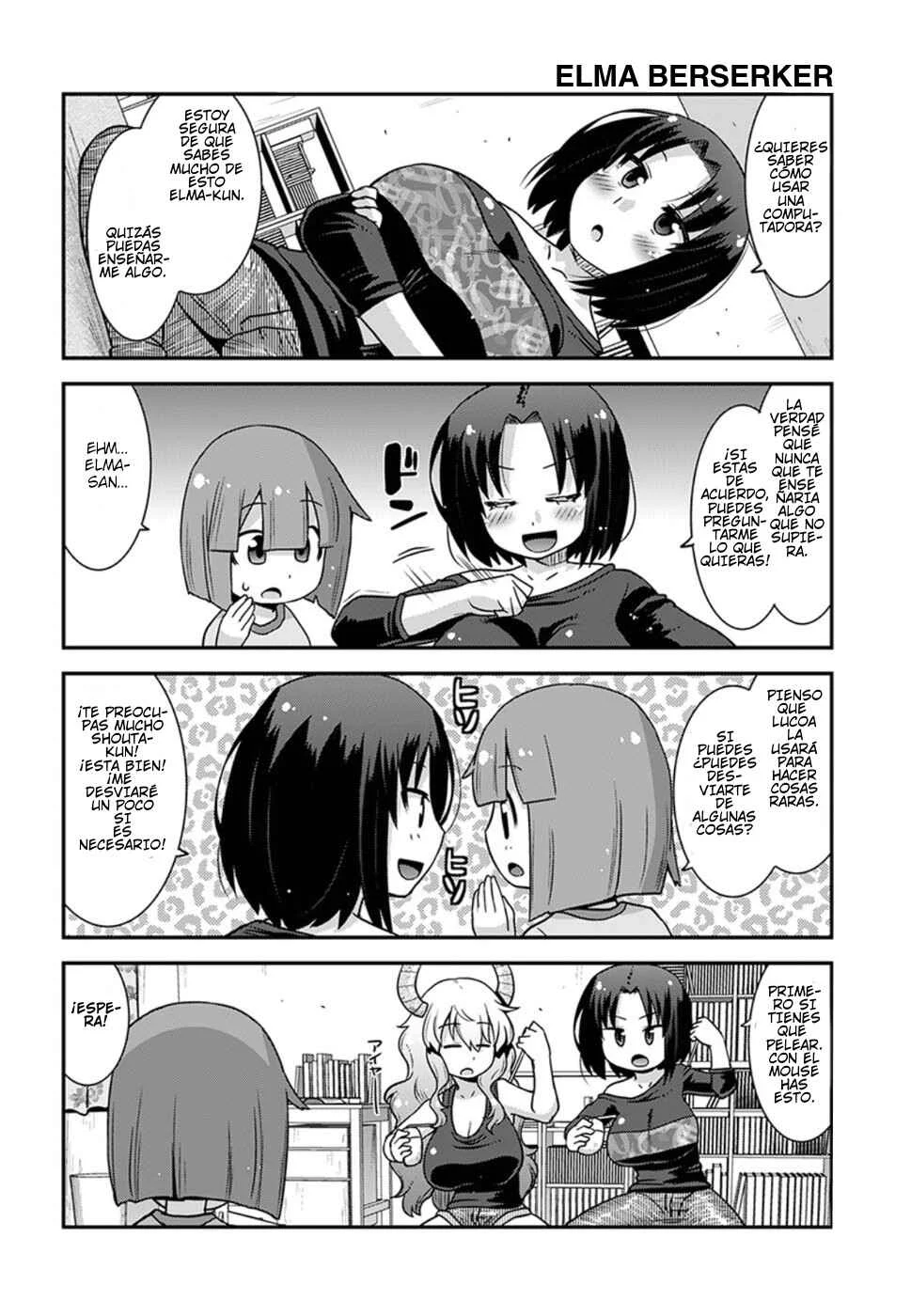 Kobayashi-san Chi no Maid Dragon - Lucoa wa Boku no ×× Desu Capítulo 5: Elma y Lucoa - Page 8