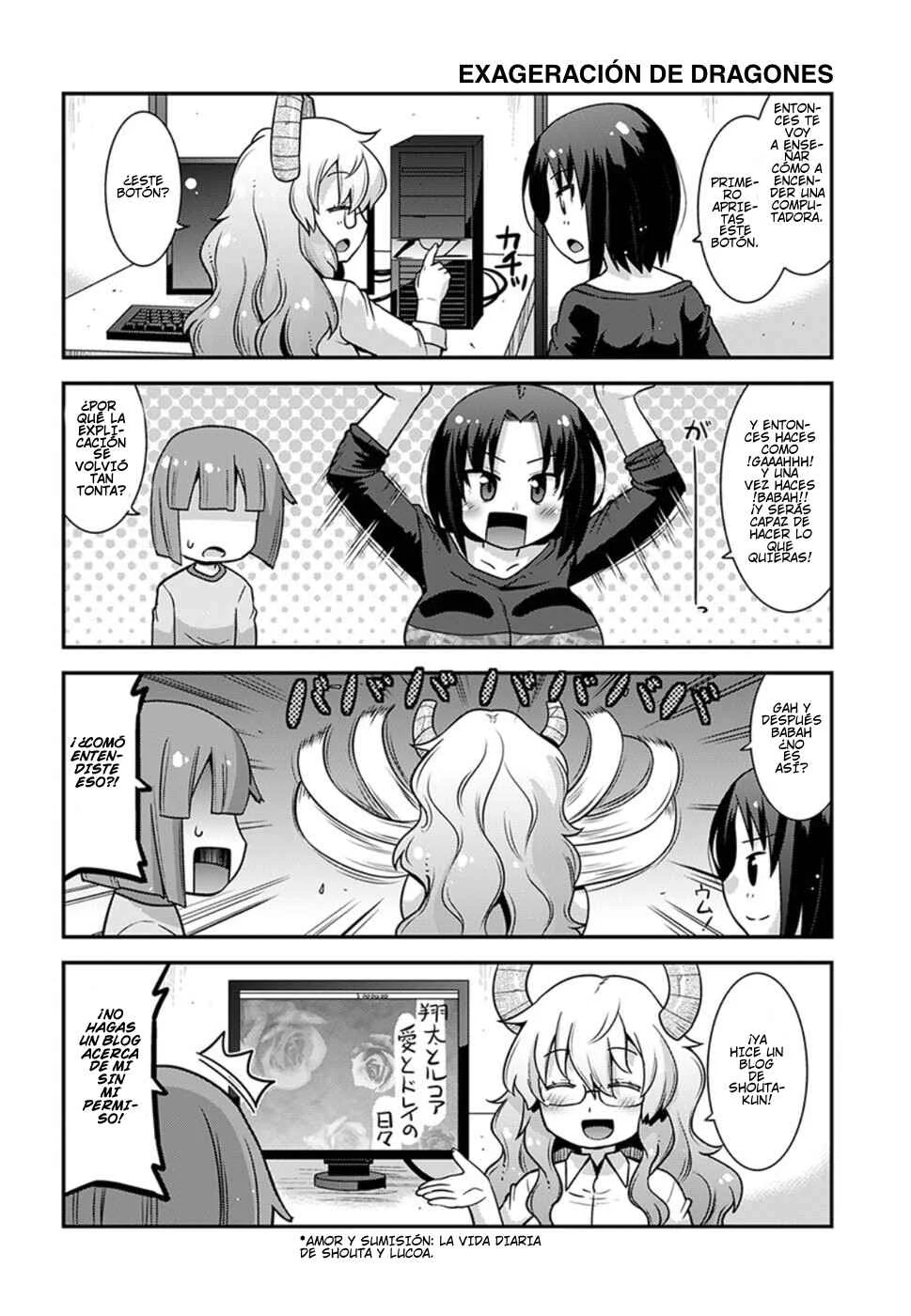Kobayashi-san Chi no Maid Dragon - Lucoa wa Boku no ×× Desu Capítulo 5: Elma y Lucoa - Page 10