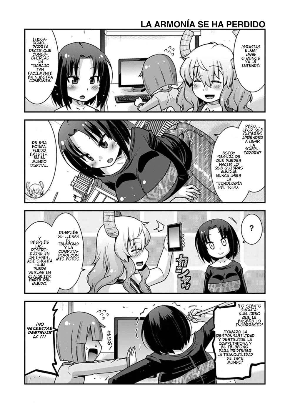 Kobayashi-san Chi no Maid Dragon - Lucoa wa Boku no ×× Desu Capítulo 5: Elma y Lucoa - Page 11