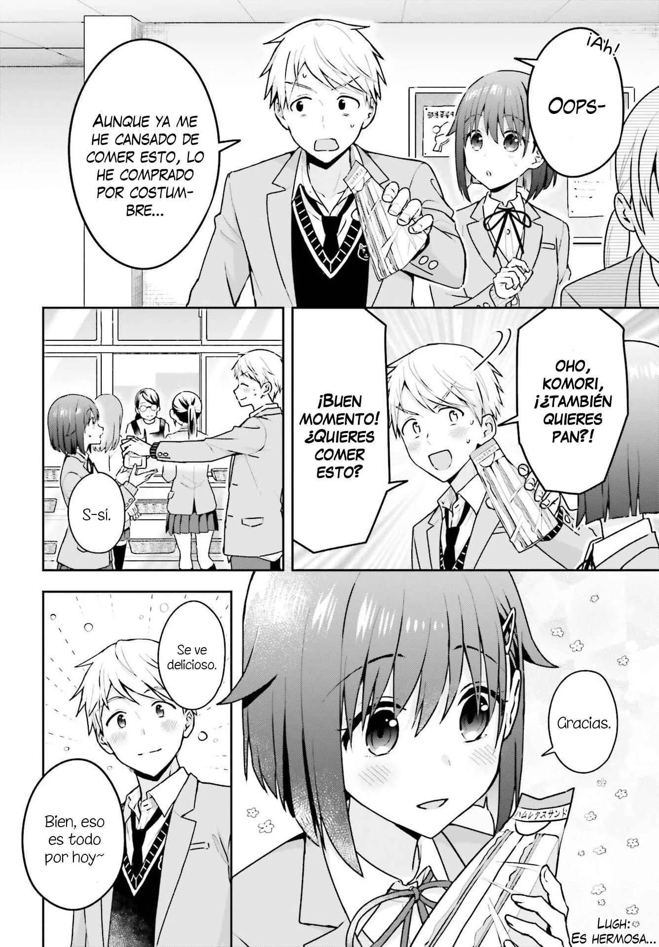 Koe no Chiisai Komori-san to Kusodeka Oogoe no Oobayashi-kun Capítulo 5 - Page 3