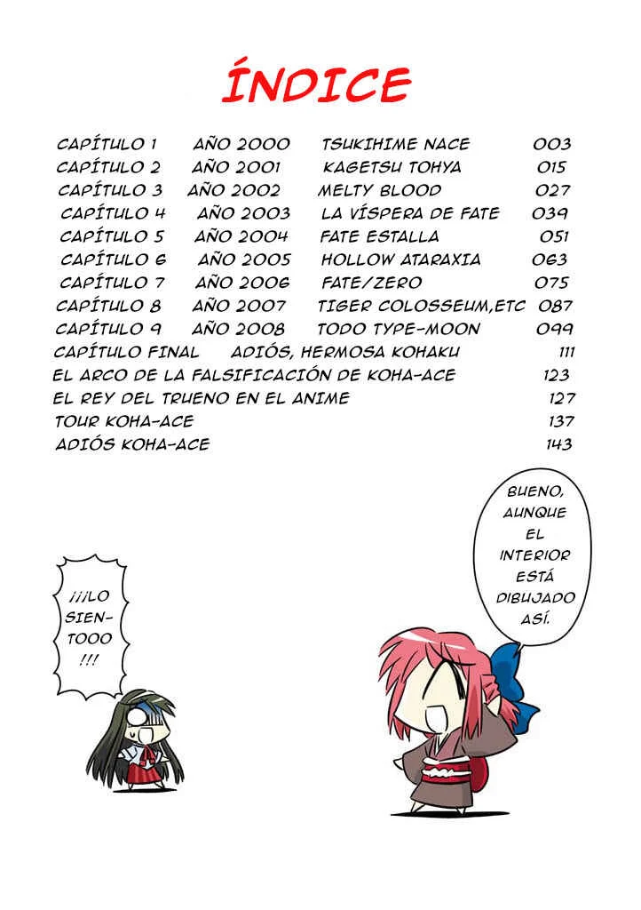 Koha-Ace Capítulo 1: Tsukihime Nace  - Page 3