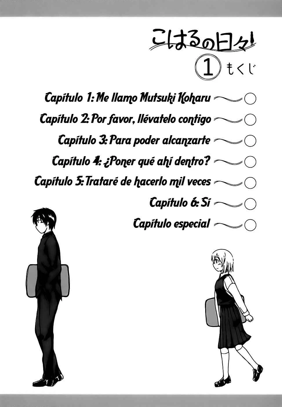 Koharu no Hibi Capítulo 1: Me llamo Mutsuki Koharu - Page 5