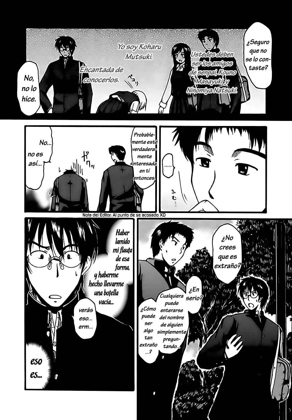Koharu no Hibi Capítulo 3: Para poder alcanzarte - Page 5