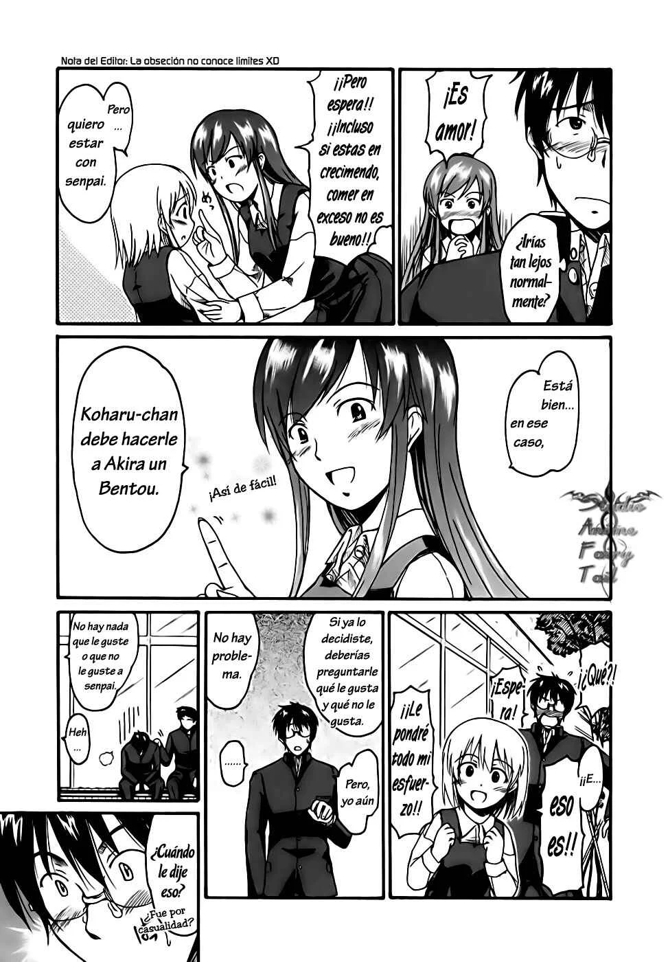 Koharu no Hibi Capítulo 4: ¿Que ponga qué en dónde - Page 6