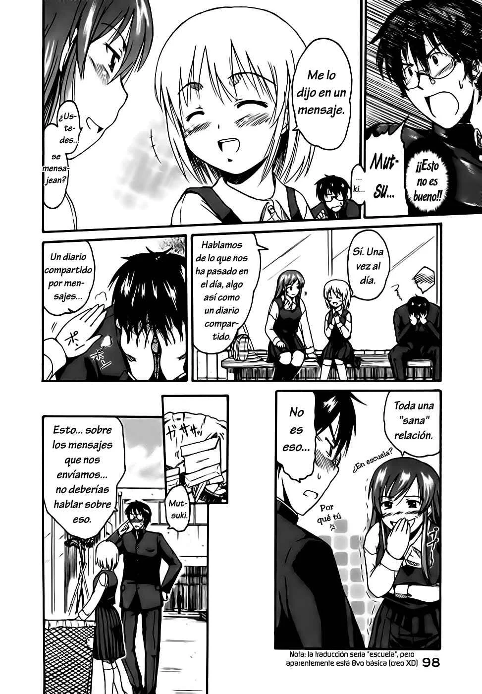 Koharu no Hibi Capítulo 4: ¿Que ponga qué en dónde - Page 7