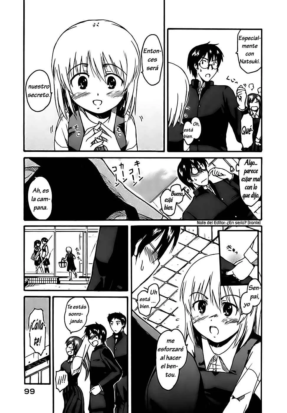 Koharu no Hibi Capítulo 4: ¿Que ponga qué en dónde - Page 8