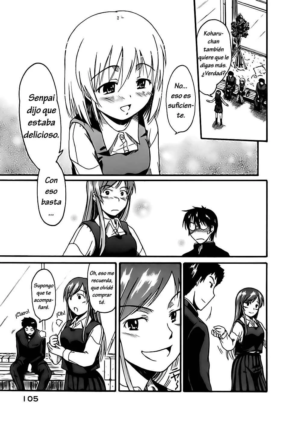 Koharu no Hibi Capítulo 4: ¿Que ponga qué en dónde - Page 14
