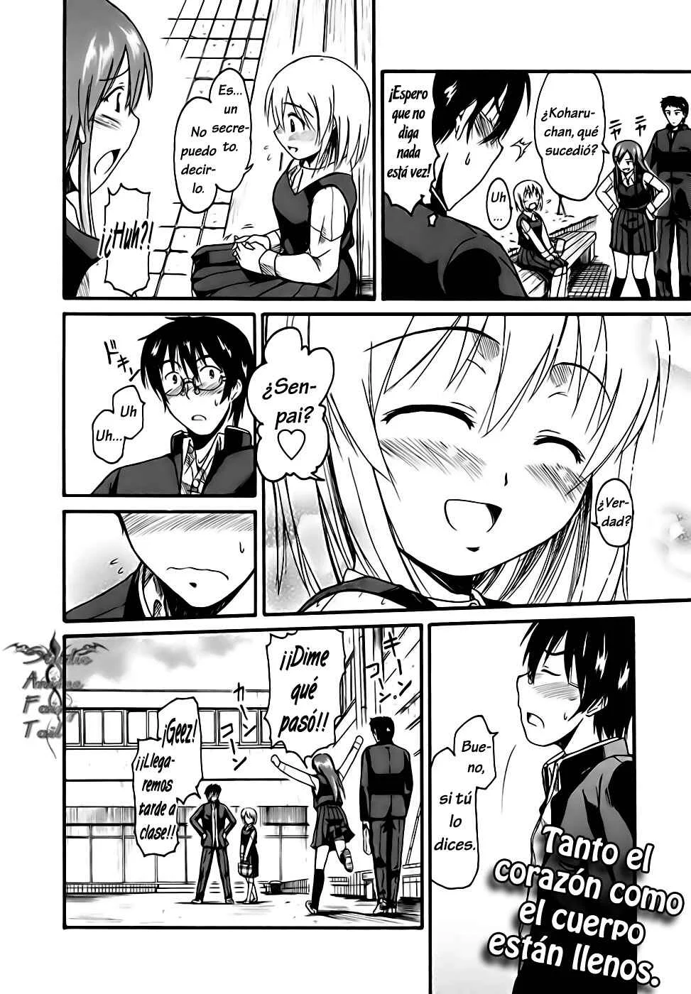 Koharu no Hibi Capítulo 4: ¿Que ponga qué en dónde - Page 30