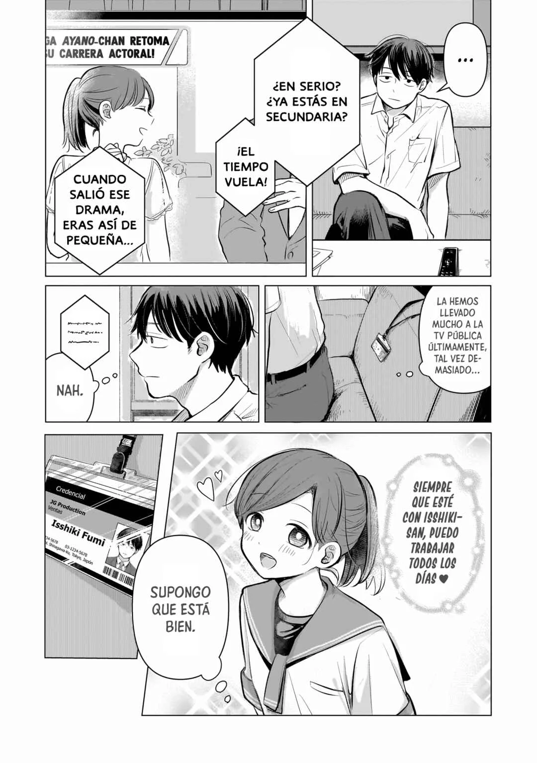 Koibumi to 13-sai no Actress Capítulo 1: ¿Socios? - Page 16