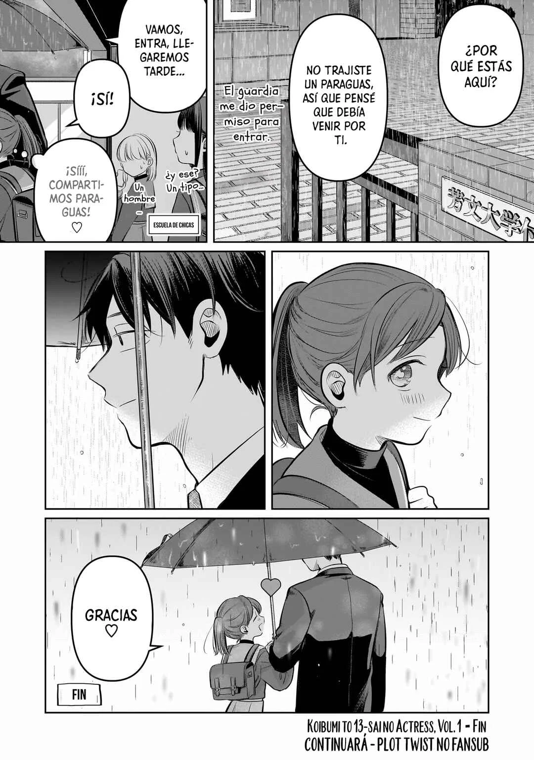 Koibumi to 13-sai no Actress Capítulo 4.5 - Page 9