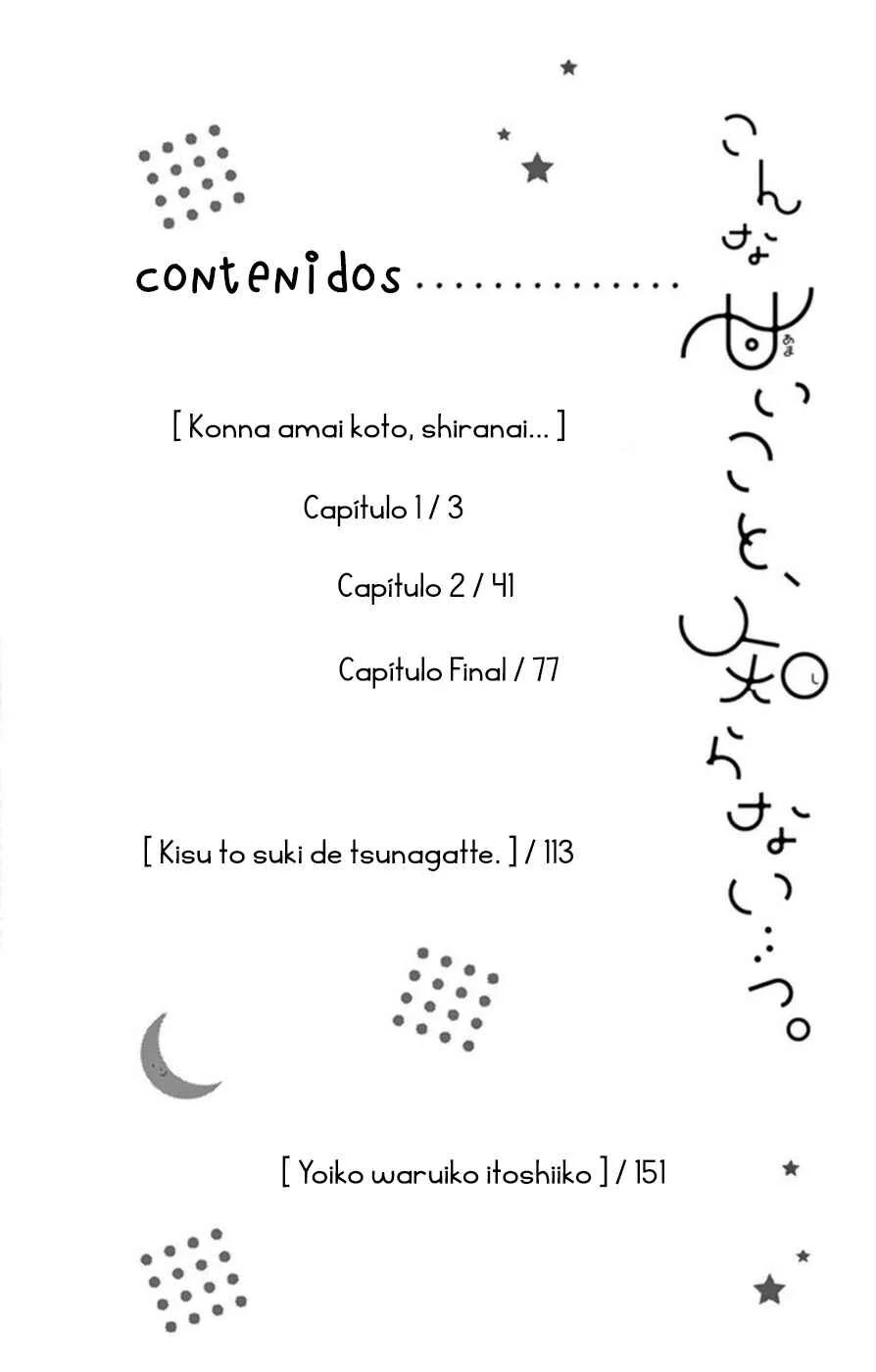 Konna Amai Koto, Shiranai... Capítulo 1: Sweet.1 - Page 4