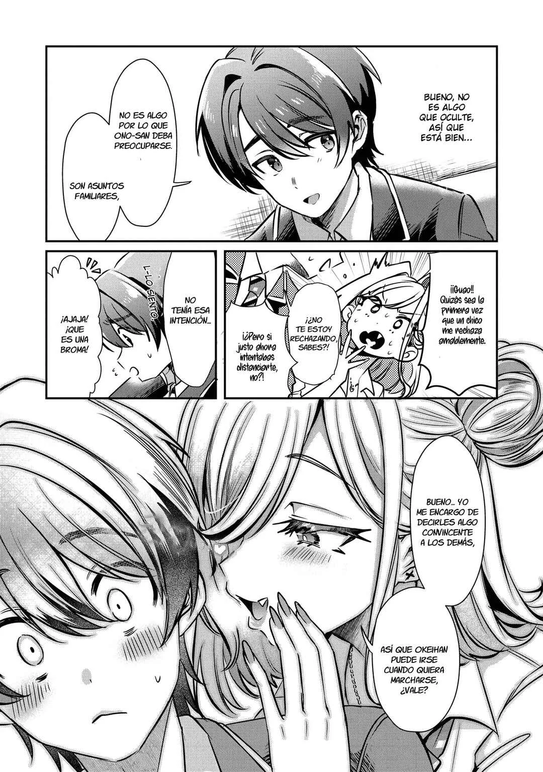 Kounai Sandai Bijo no Himo Shitemasu Capítulo 2.1 - Page 14