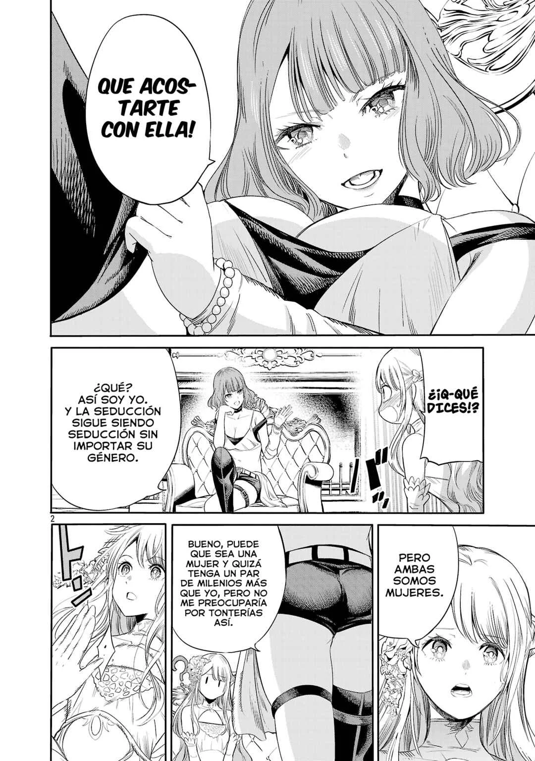 Koushaku Reijou no Rouraku Mission: Maou to no Seiryaku Kekkon ga, Jinrui Saigo no Kirifuda desu!... tte, Maou ga Onnanoko no Baai wa Dou Sureba Ii no desu ka!? Capítulo 2 - Page 3