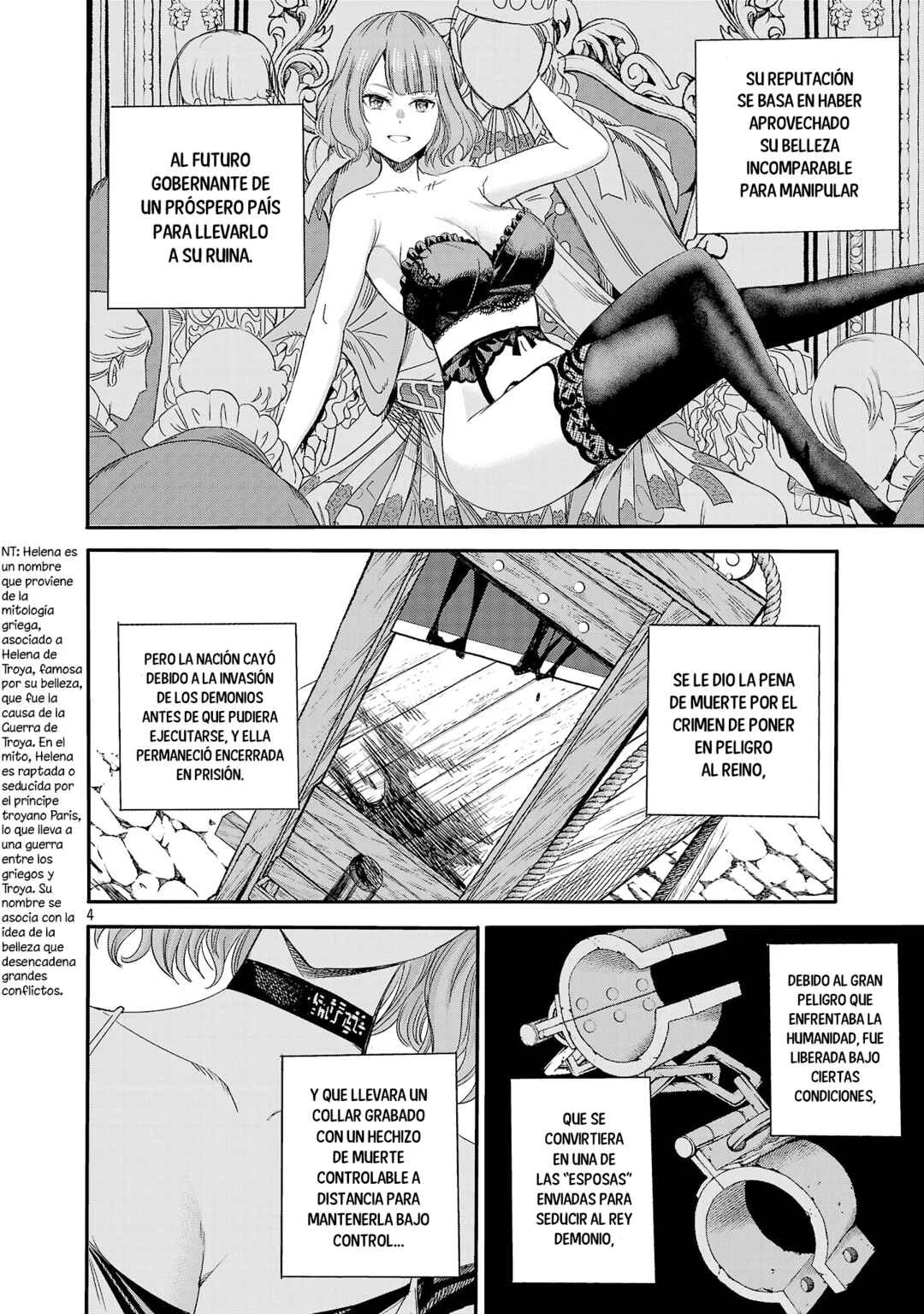 Koushaku Reijou no Rouraku Mission: Maou to no Seiryaku Kekkon ga, Jinrui Saigo no Kirifuda desu!... tte, Maou ga Onnanoko no Baai wa Dou Sureba Ii no desu ka!? Capítulo 2 - Page 5