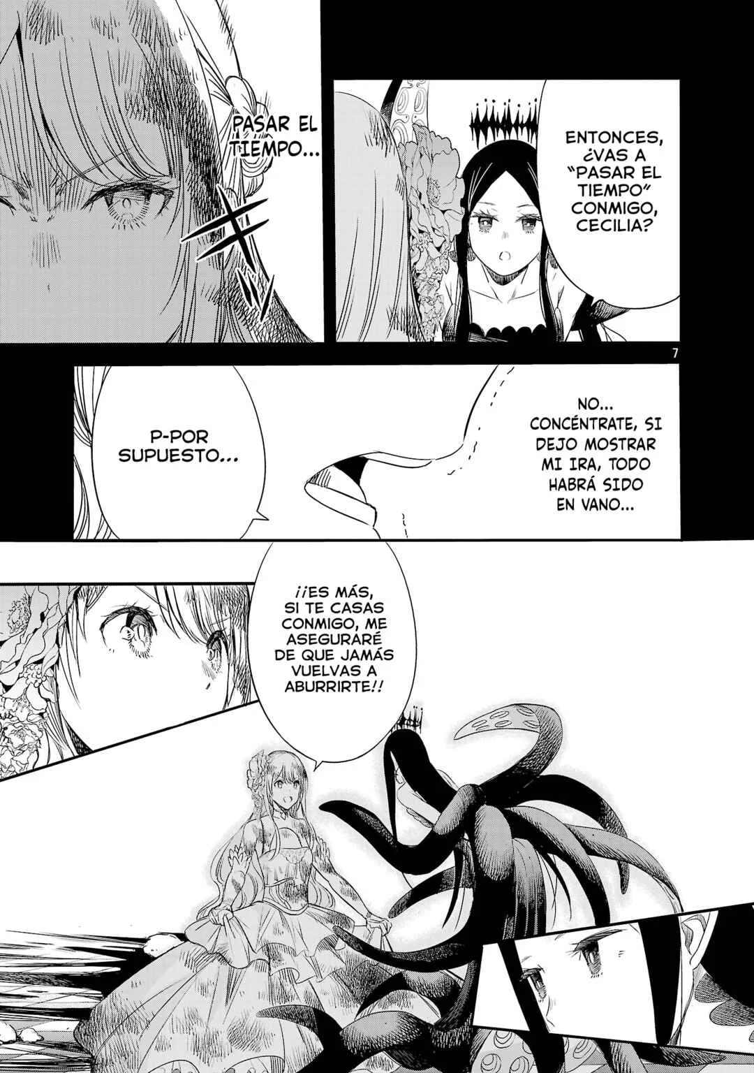 Koushaku Reijou no Rouraku Mission: Maou to no Seiryaku Kekkon ga, Jinrui Saigo no Kirifuda desu!... tte, Maou ga Onnanoko no Baai wa Dou Sureba Ii no desu ka!? Capítulo 2 - Page 8