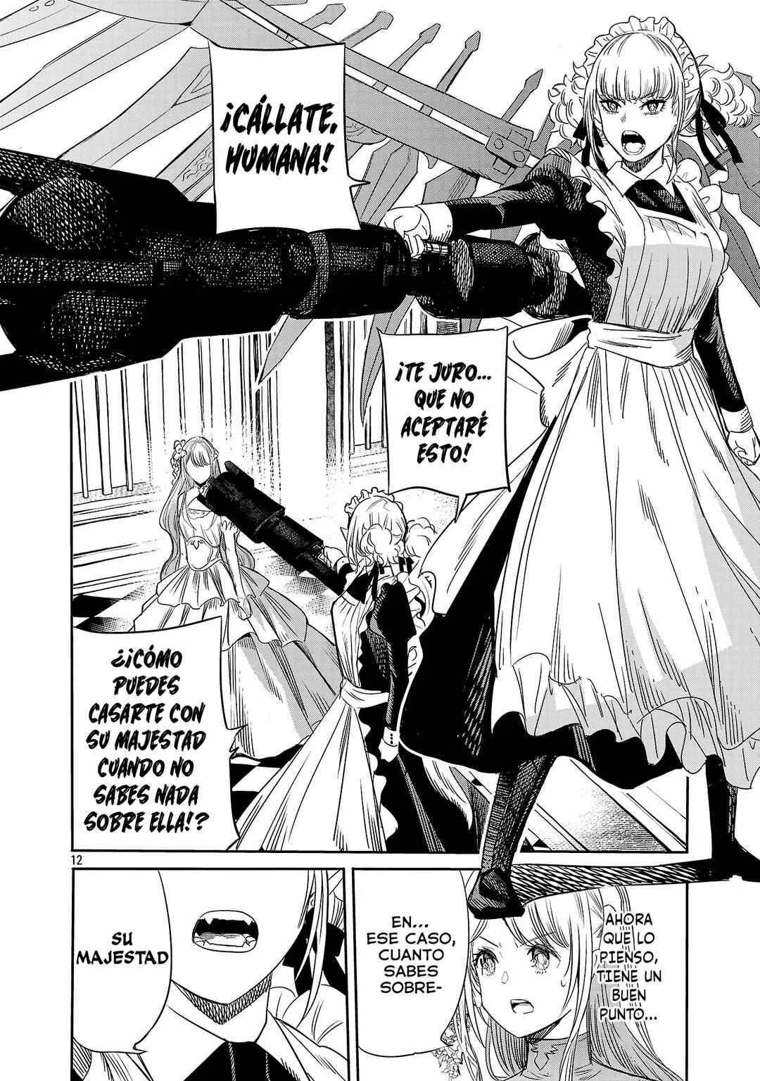 Koushaku Reijou no Rouraku Mission: Maou to no Seiryaku Kekkon ga, Jinrui Saigo no Kirifuda desu!... tte, Maou ga Onnanoko no Baai wa Dou Sureba Ii no desu ka!? Capítulo 2 - Page 13